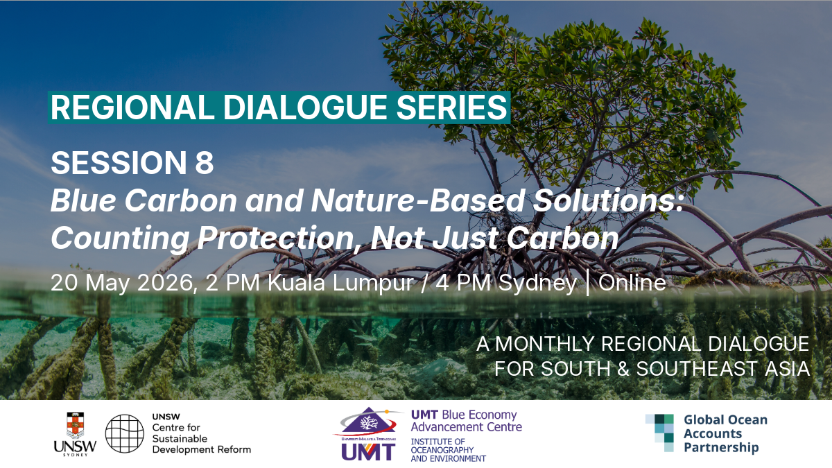 Regional Dialogue 8. Blue Carbon and Nature-Based Solutions: Counting Protection, Not Just Carbon
