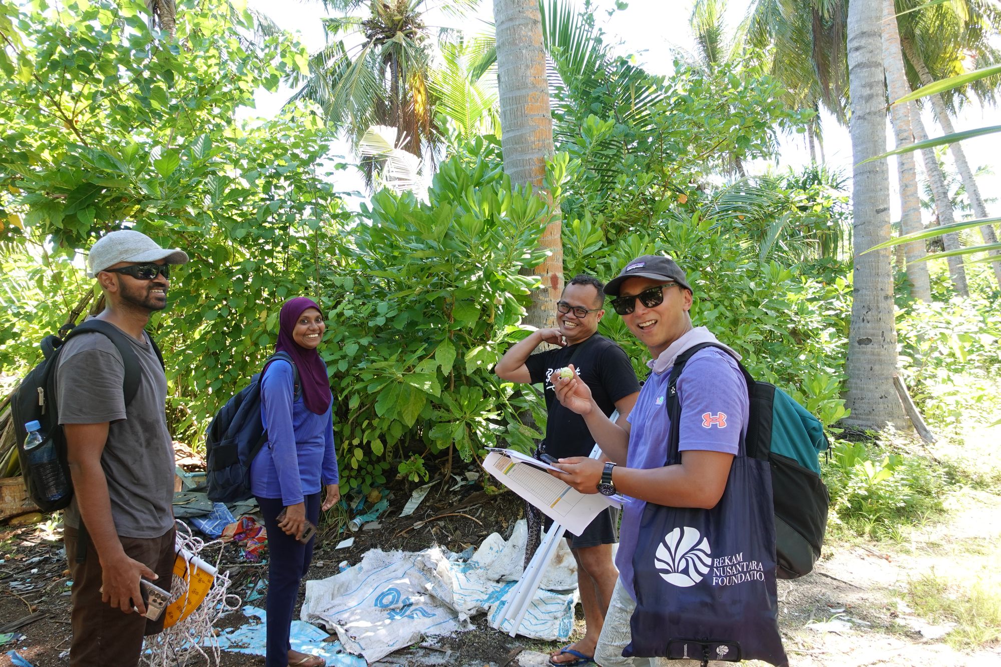 Field visits to Laamu Atoll, March and August, 2023.