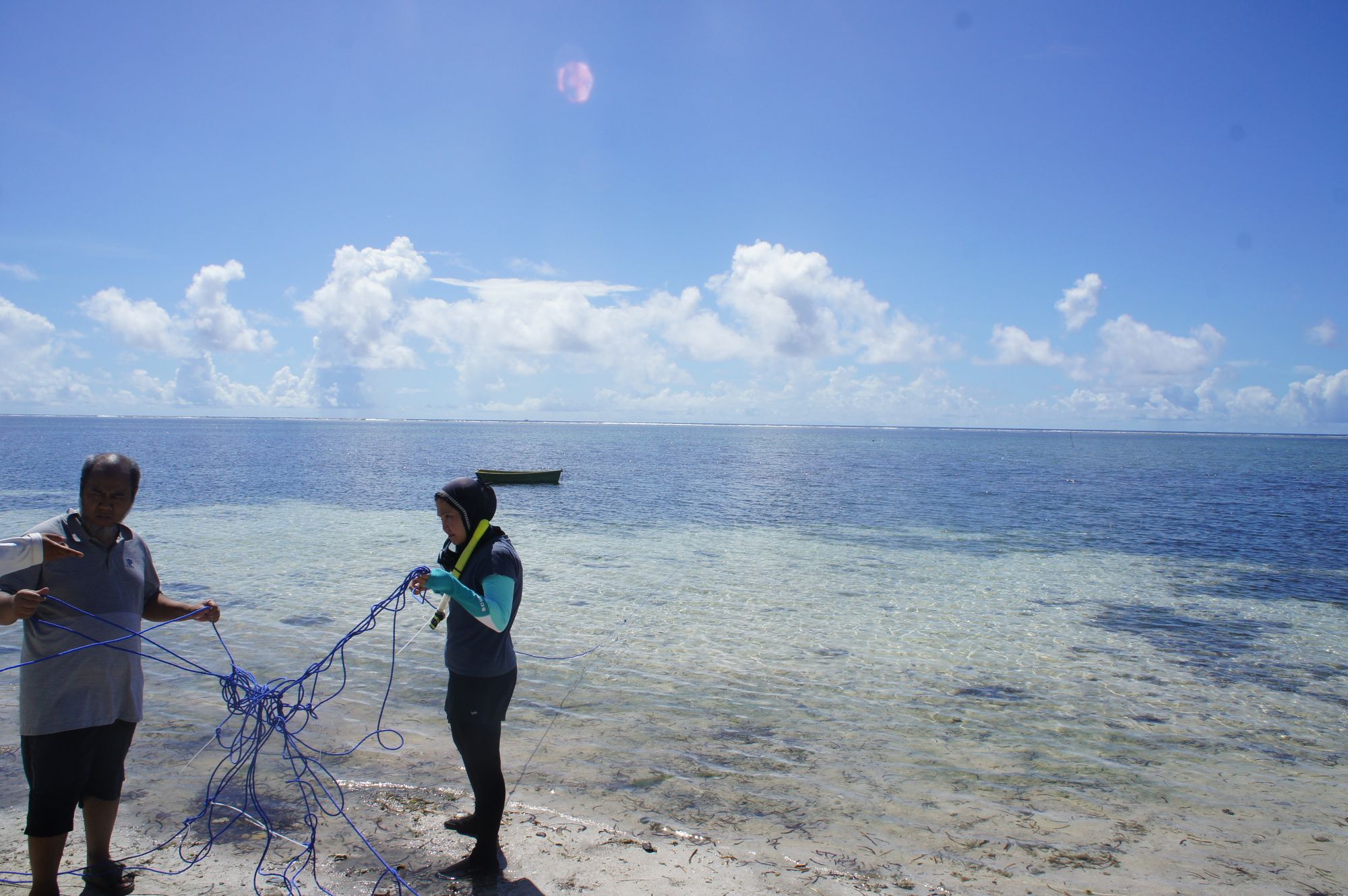 Field visits to Laamu Atoll, March and August, 2023.