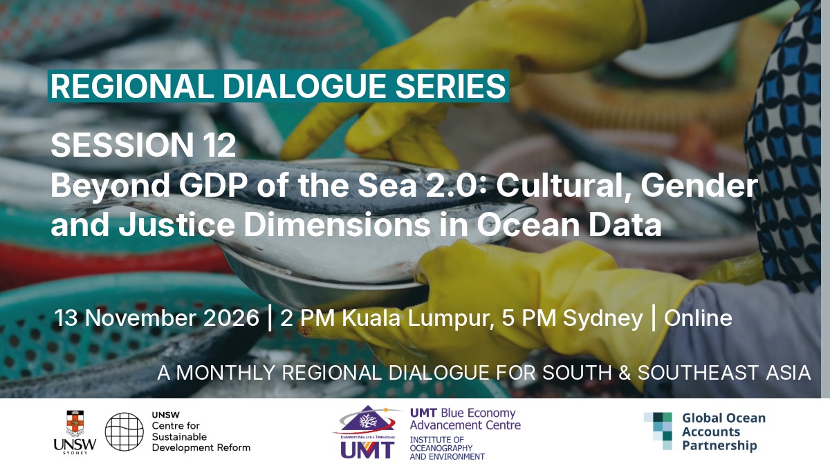 Regional Dialogue 12. Beyond GDP of the Sea 2.0
