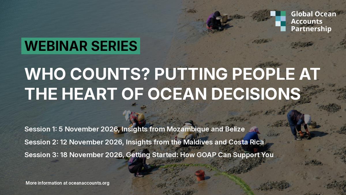 Webinar. Who Counts? Putting People at the Heart of Ocean Decisions